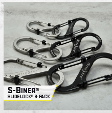 S-Biner SlideLock 3 Pack