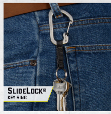 SlideLock Key Ring
